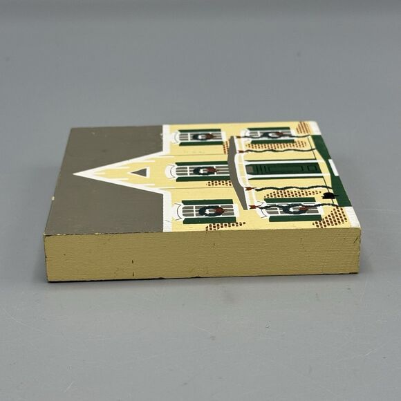 1992 Cats Meow Hometown Christmas Series Howey House Bed & Breakfast Faline Wood - Picture 7 of 7